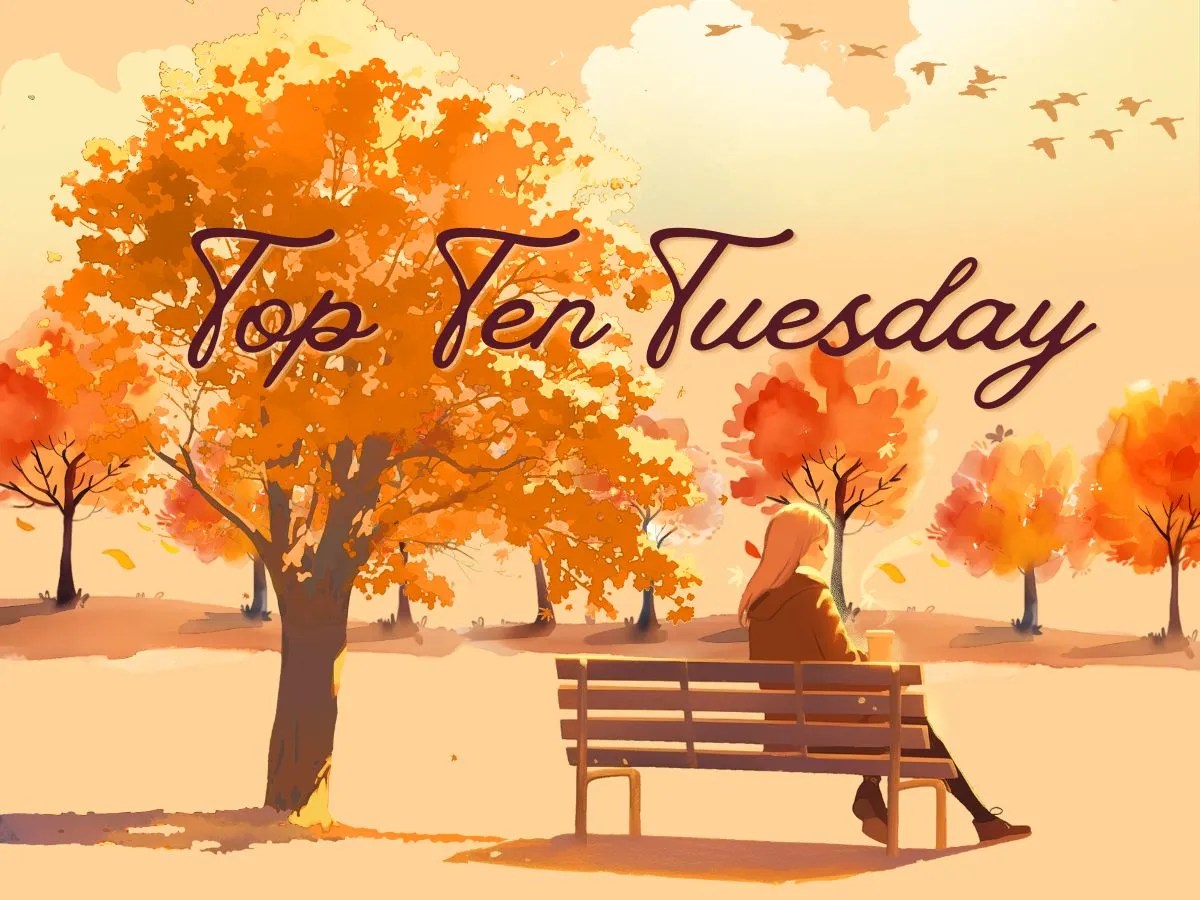 Ten Book Covers Featuring Autumnal Colors