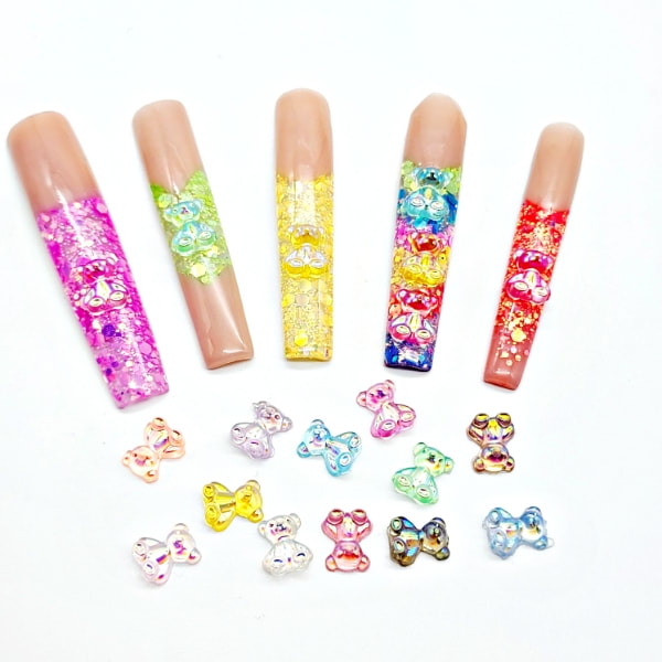 wallpapers Kawaii Acrylic Nails With Charms kawaii nail charms beyond nail art supply