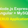 Angular 8 + Node.js Express + MySQL Example: Build CRUD Application ...