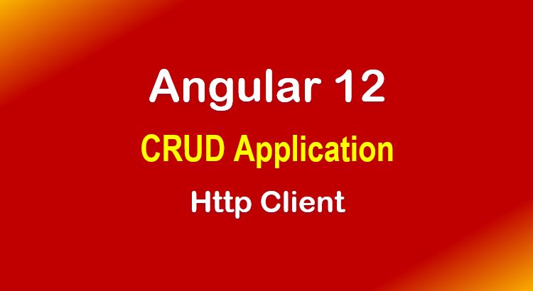 Angular 12 Crud Application With Rest Api Angular Crud Application With Testycodeiz - Best Gradient Illustrations in 8K
