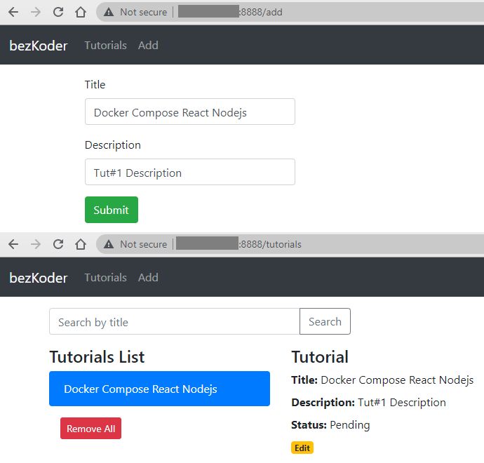 Github Bezkoder Docker Compose React Nodejs Mysql Docker Compose - Space Backgrounds - Classic Desktop Collection