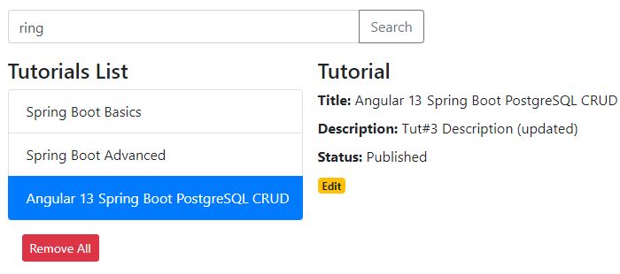 Spring Boot Angular 13 Postgresql Example Crud App Bezkoder - Mountain Wallpaper Collection - Mobile Quality