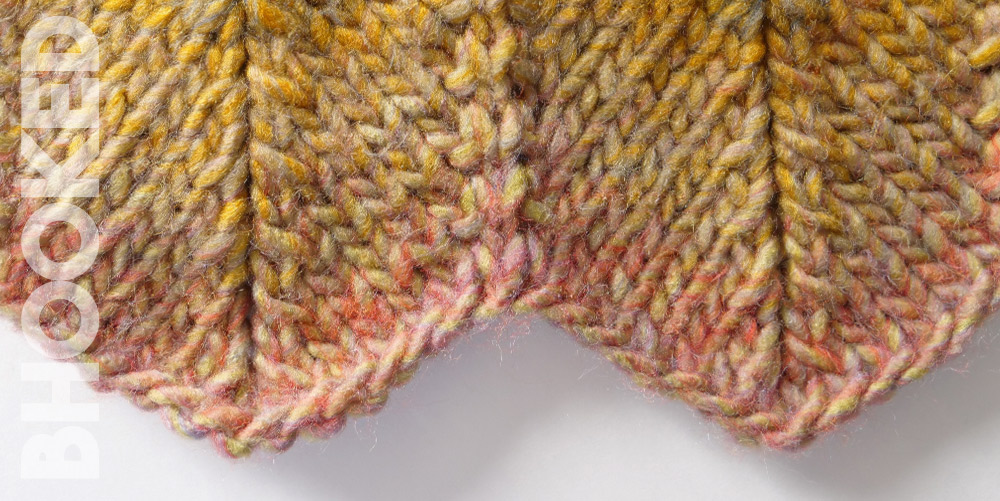 Multiple of 6 stitches + 2. Knit Chevron Stitch Step By Step Tutorial Instructions