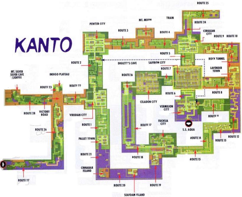 Pokemon Blue Map Pokemon Locations At Alyssa Corrie Blog Bichos Geeks Mapa Pokemon Red Blue E Yellow 