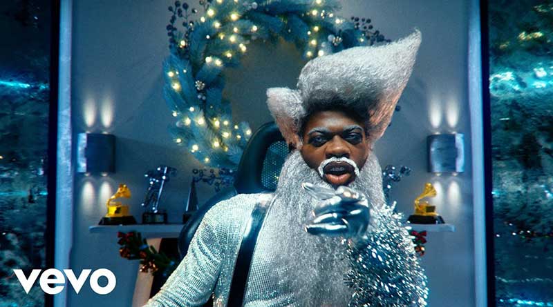 Lil Nas X Holiday Music Video directed by Gibson Hazard and Lil Nas X