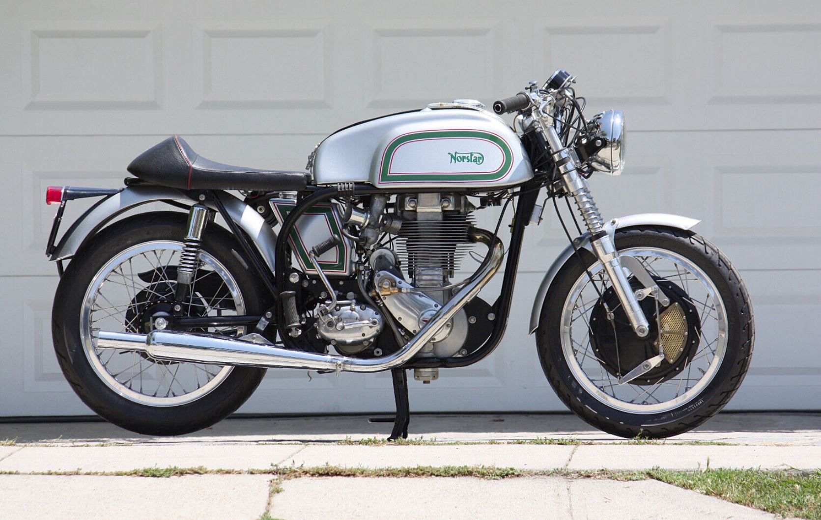NorStar” – 2004 Norton Manx Frame with BSA Goldstar Engine | Bike
