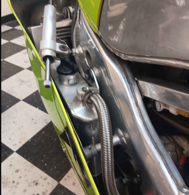 SoS Racer – 1994 Yamaha TZ250 with Raptor 660 Engine | Bike-urious