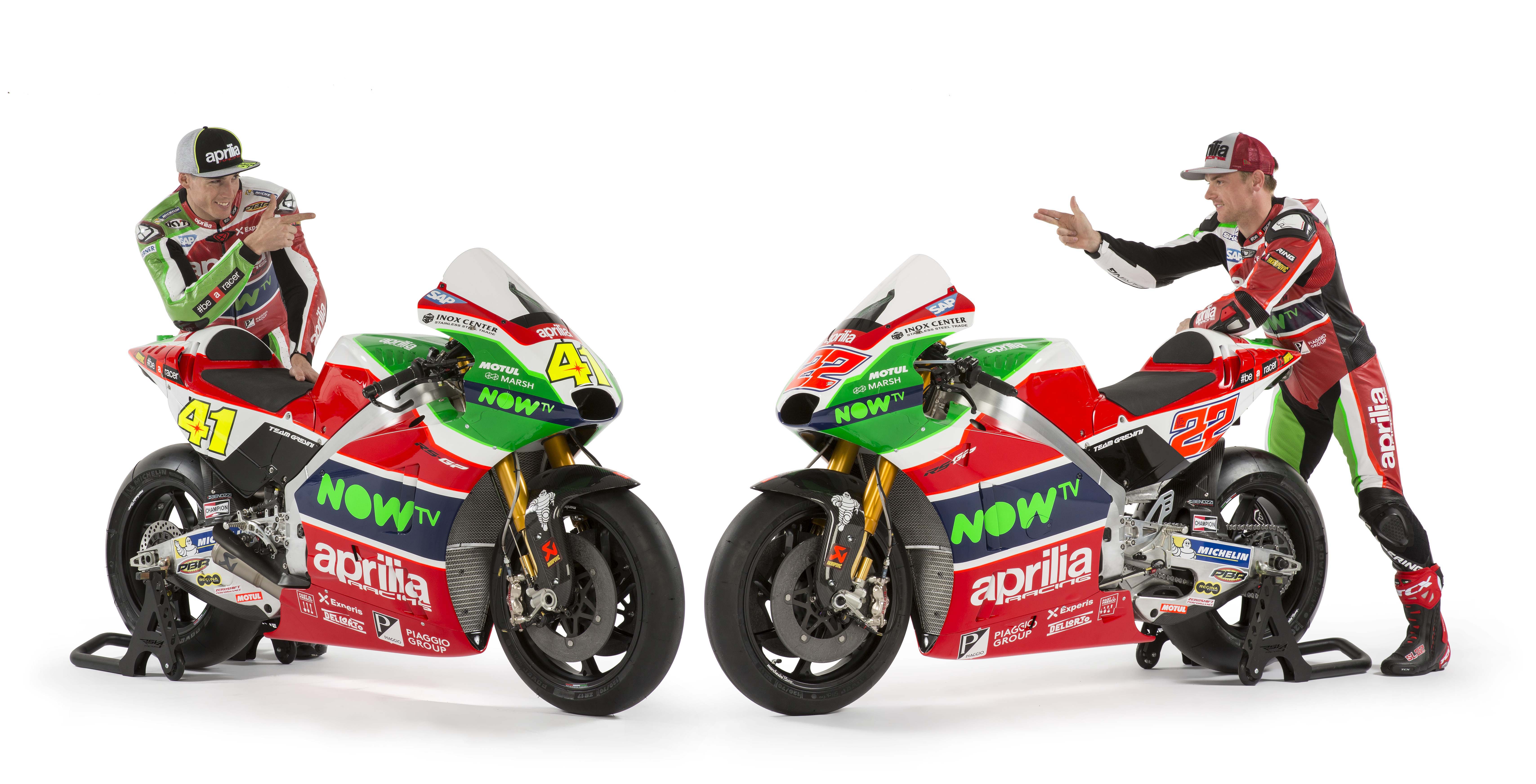 Motogp Aprilia Unveals The Rs Gp Bike Livery For 2017
