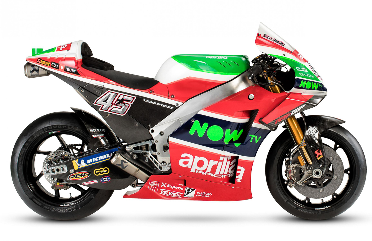 Motogp 2018 Aprilia Rs Gp Challenger Unveiled Bikesrepublic
