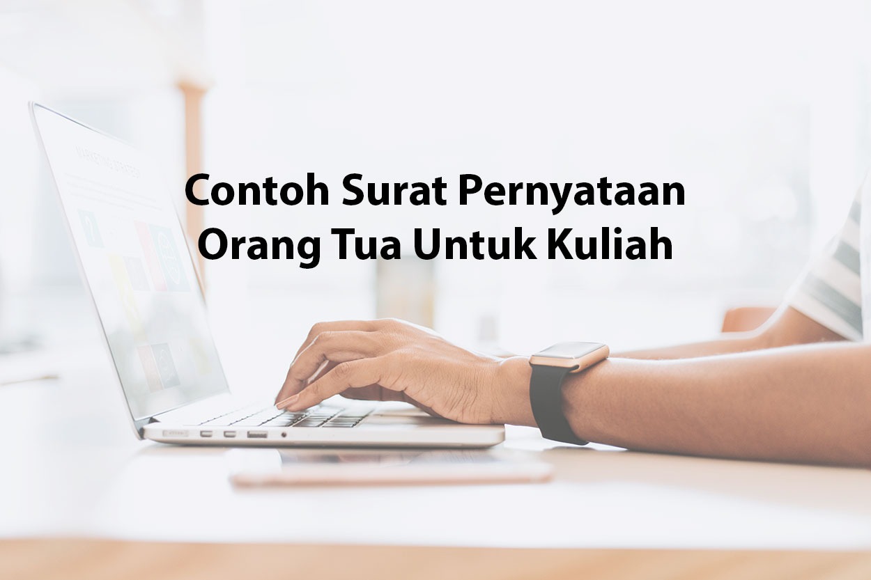 Contoh Surat Pernyataan Tidak Bisa Mengikuti Kegiatan