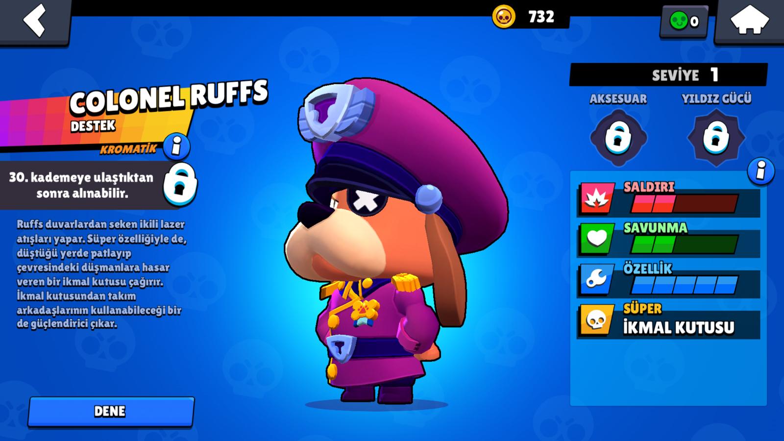 Brawl Stars COLONEL RUFFS | Bildirimlerim