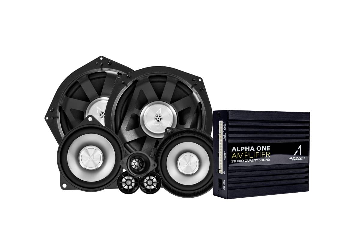 Bmw sound system upgrade: speakers amplifier alpha one