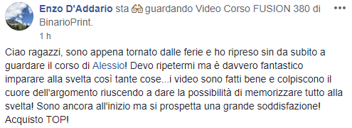 recensione corso fusion 360