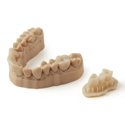 stampa 3d resina dentale