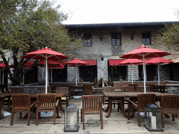 Outdoor spaces at Tamara Kodai