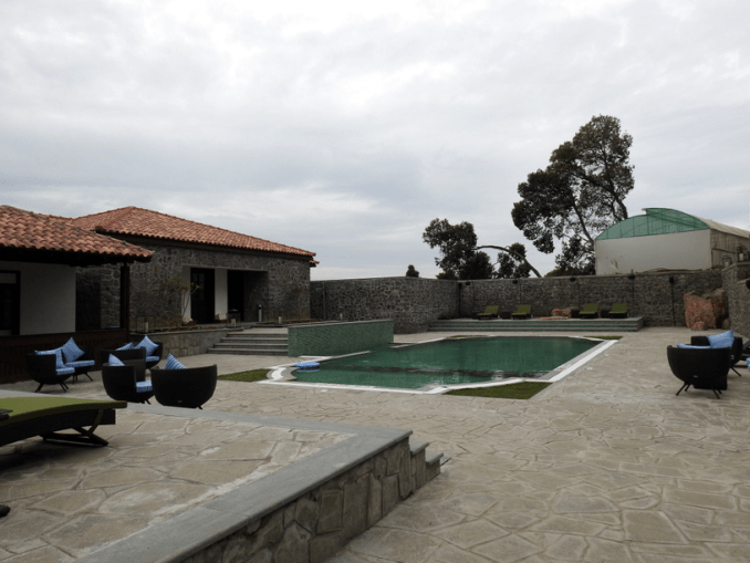 Swimming pool at Tamara Kodai