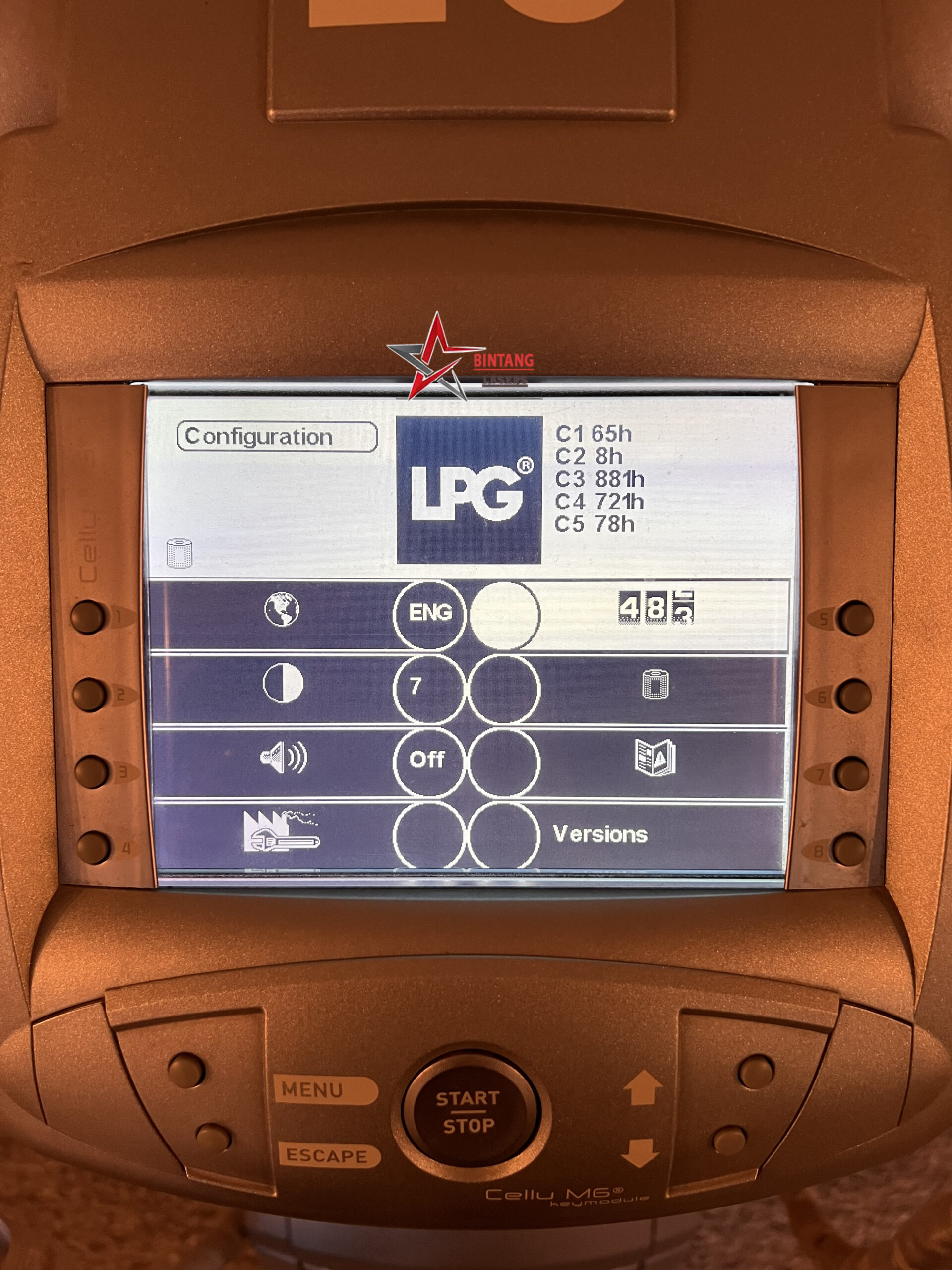 GENUINE LPG CELLU M6 Keymodule