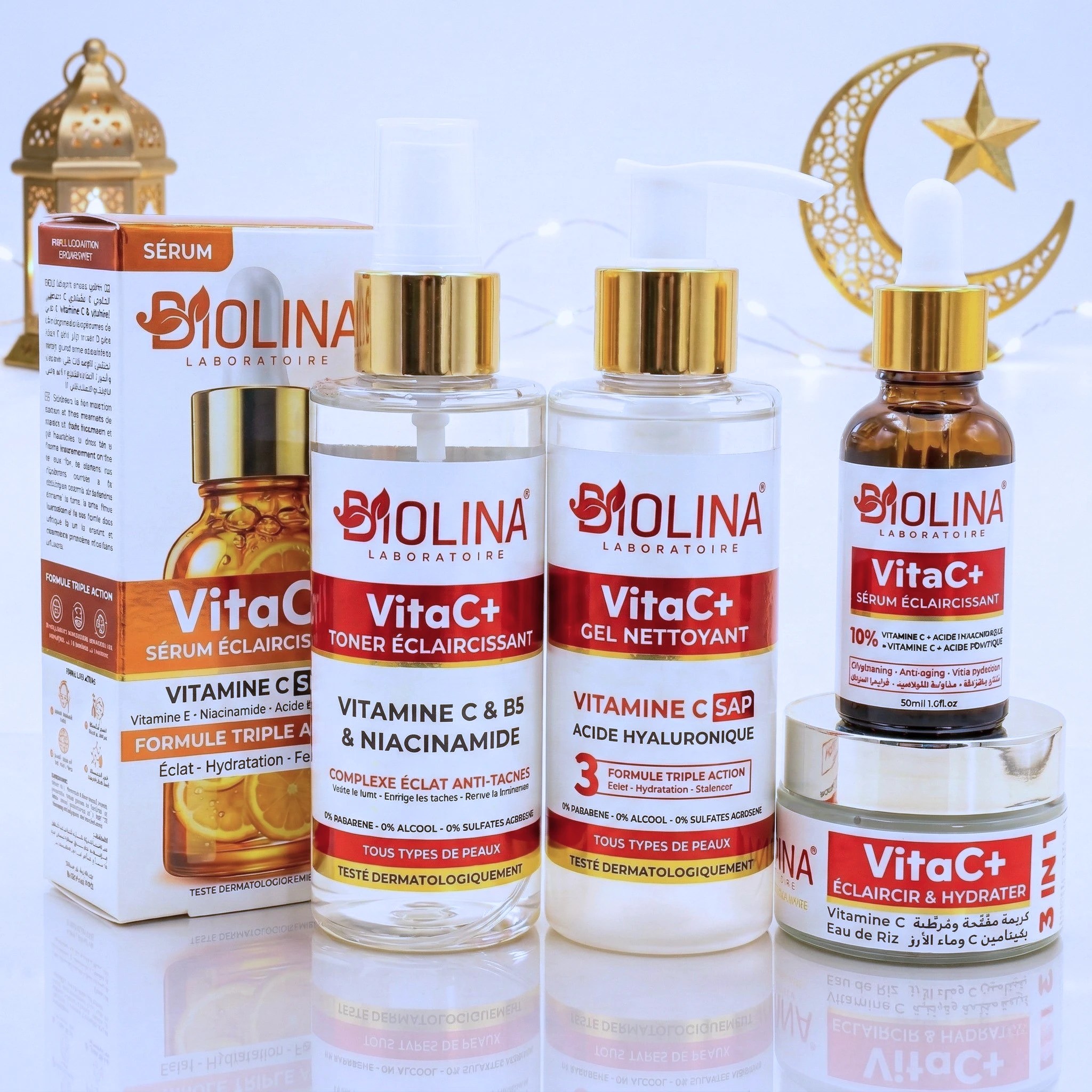 Pack VitaC+ Biolina 4 منتجات