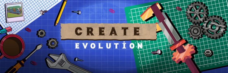 Create Evolution Minecraft Modpacks Curseforge - Premium Abstract Illustration Gallery - HD