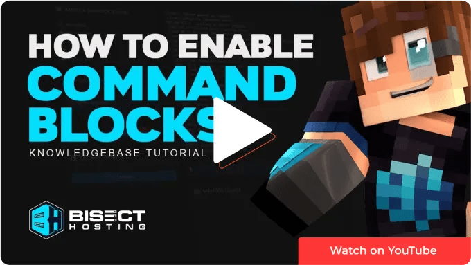How To Enable Command Blocks On Your Minecraft Server Knowledgebase - Ocean Photo Collection - Mobile Quality