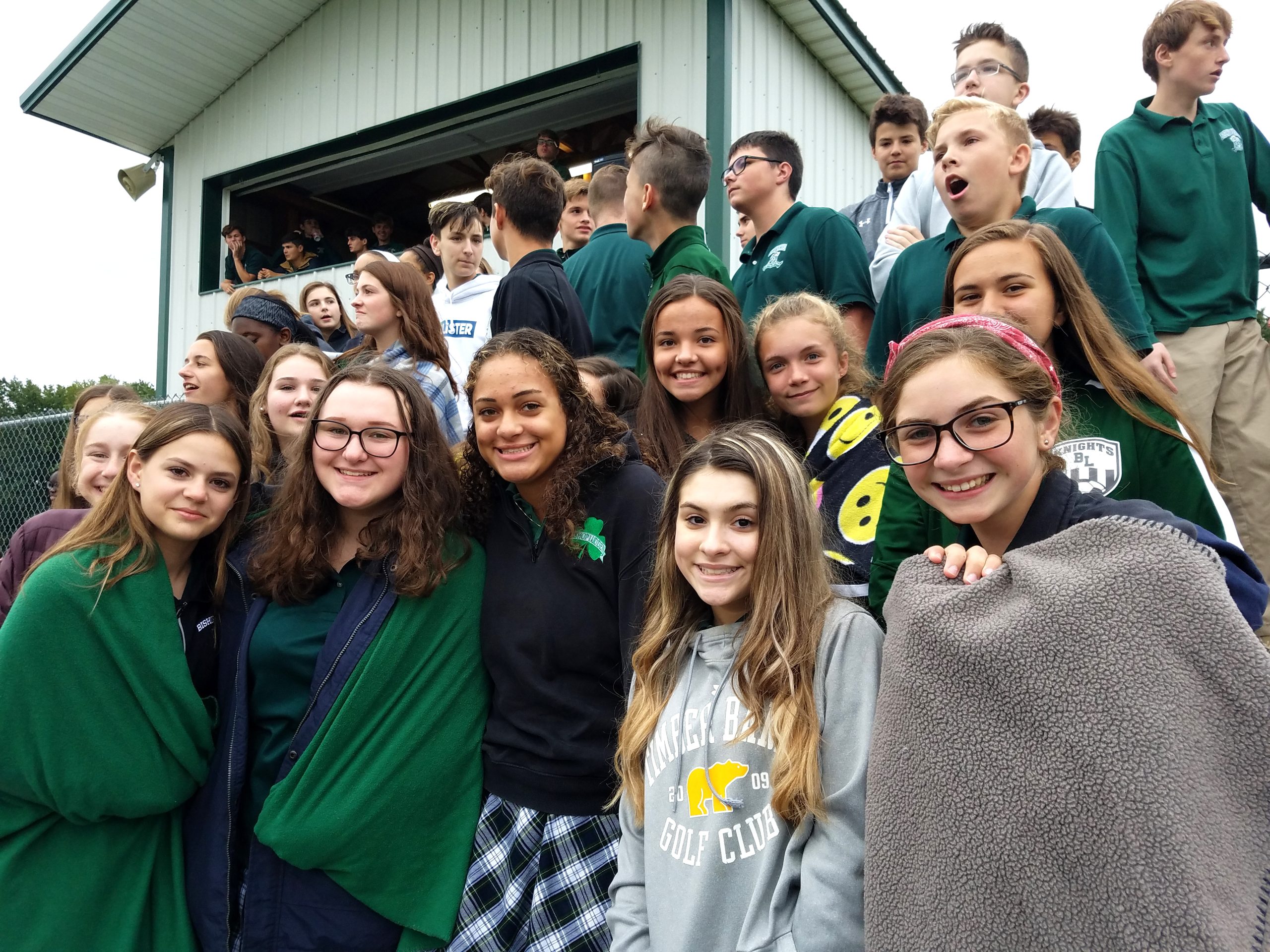 Ludden fans for Comprehensive Campaign Ludden JuniorSenior