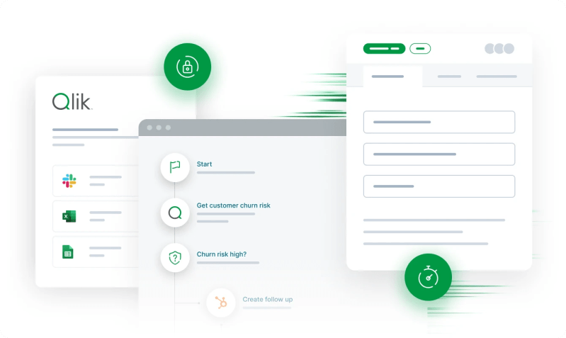 Qlik Cloud Bi Technology - Download Stunning Gradient Illustration | HD