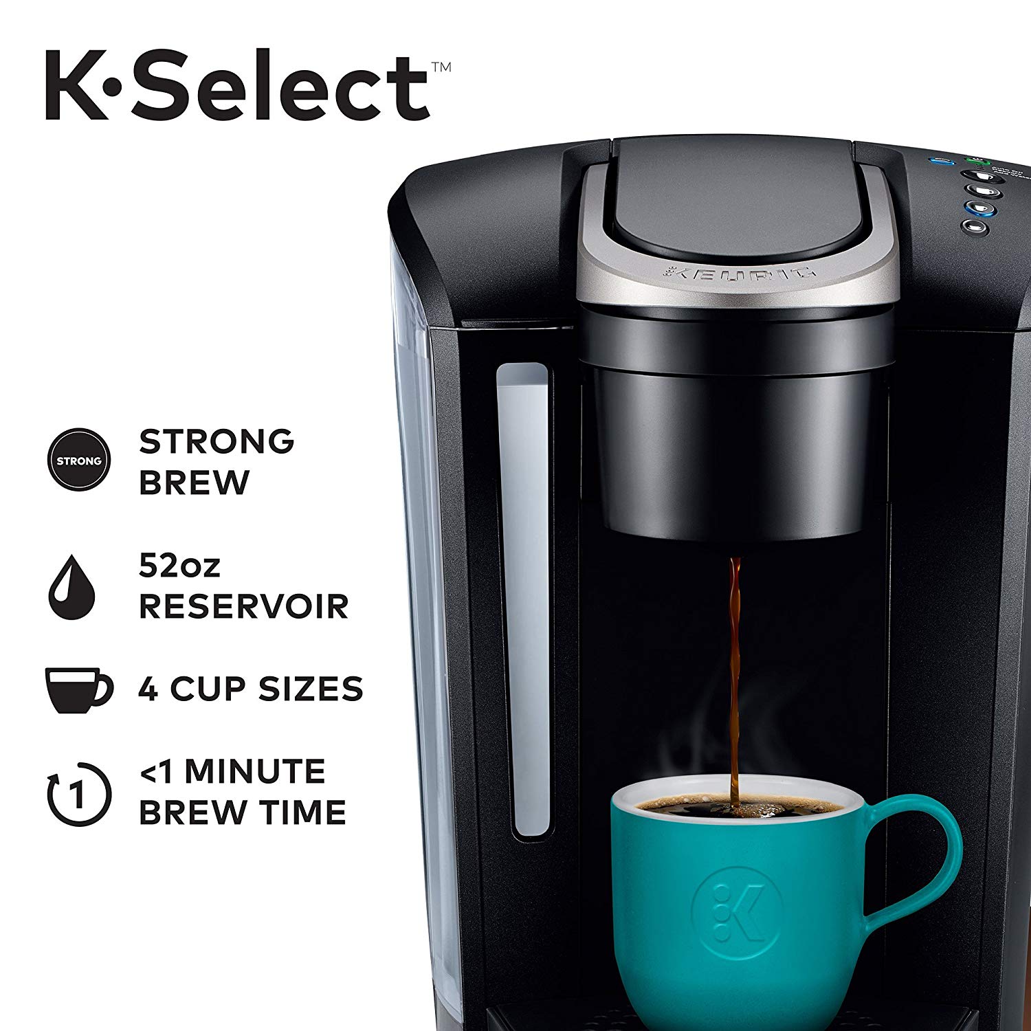 Single Serve K-Cup Pod Coffee Maker 