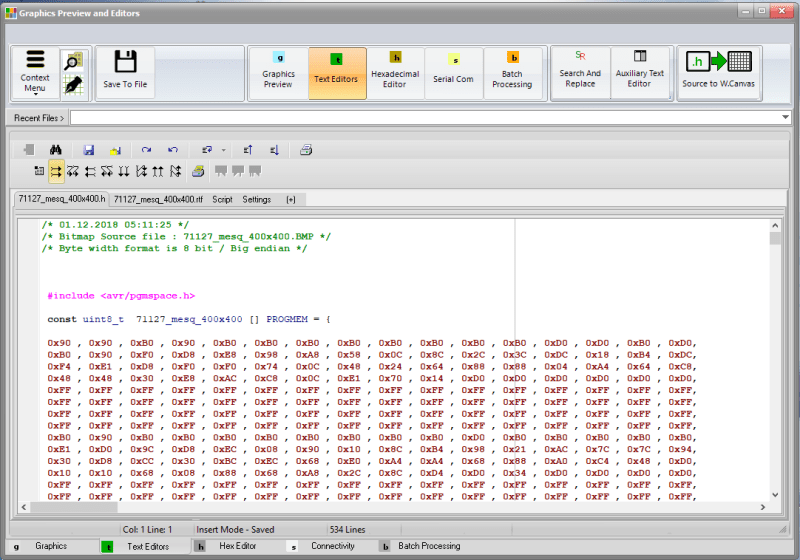 Bitmap2lcd For Glcd Homepage Convert Images Create Fonts