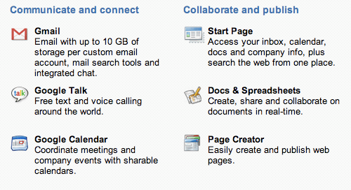 Google Apps Premier Edition