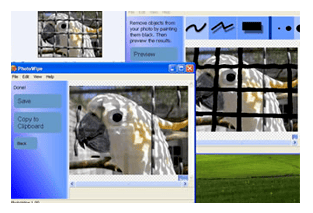 PhotoWipe 1.11, Elimina objetos no deseados de una fotografía