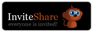 InviteShare, Invitaciones a los servicios web más populares.