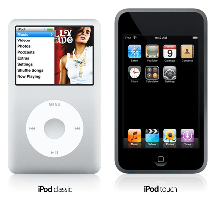 Llega nueva generación de iPods, presentan el Touch