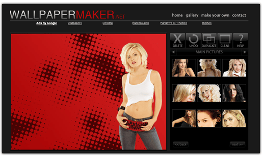 Wallpaper Maker, Genera tus propios wallpapers