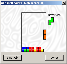 uTris: Juega Tetris mientras utilizas uTorrent