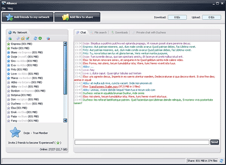 Alliance P2P te permite crear tu Propia Red de Intercambio