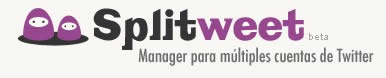 Splitweet, el manager para las múltiples cuentas de Twitter
