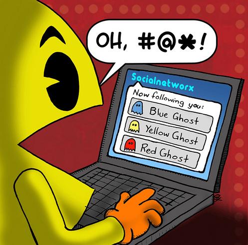 Pacman en Twitter
