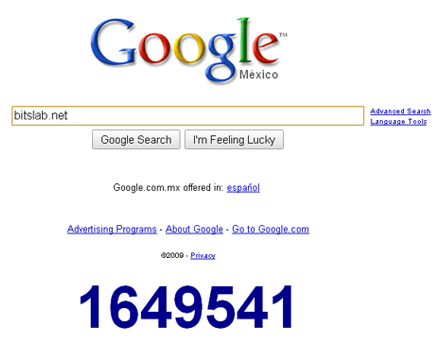 Cuenta atras en Google de fin de año