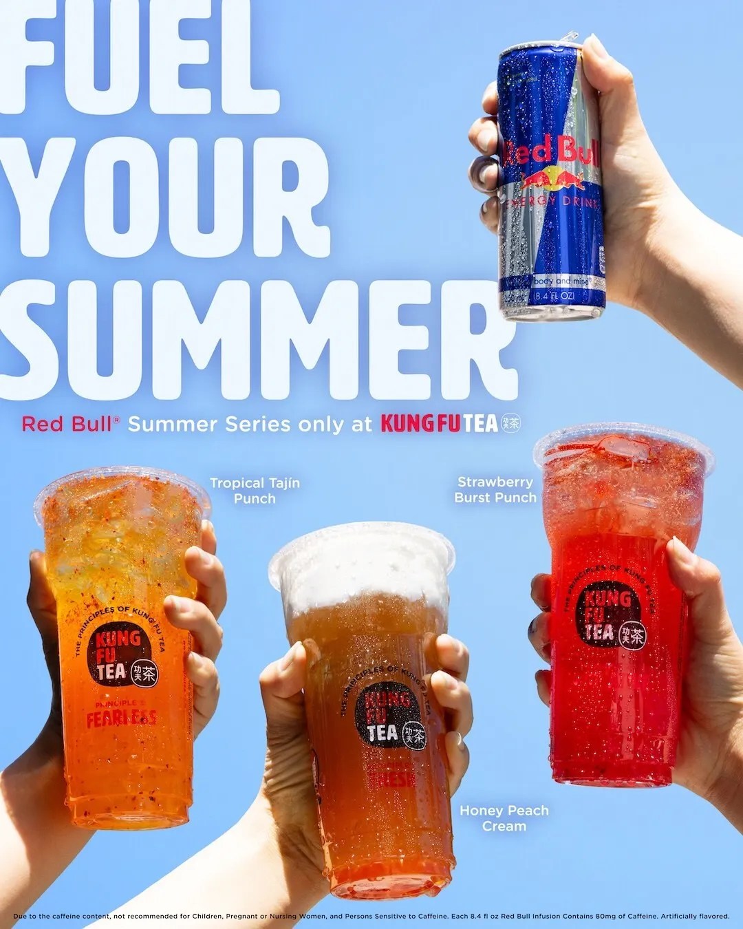 Kung Fu Tea Partners with Red Bull for Soccer-Themed “Fearless Infusions” Summer Lineup