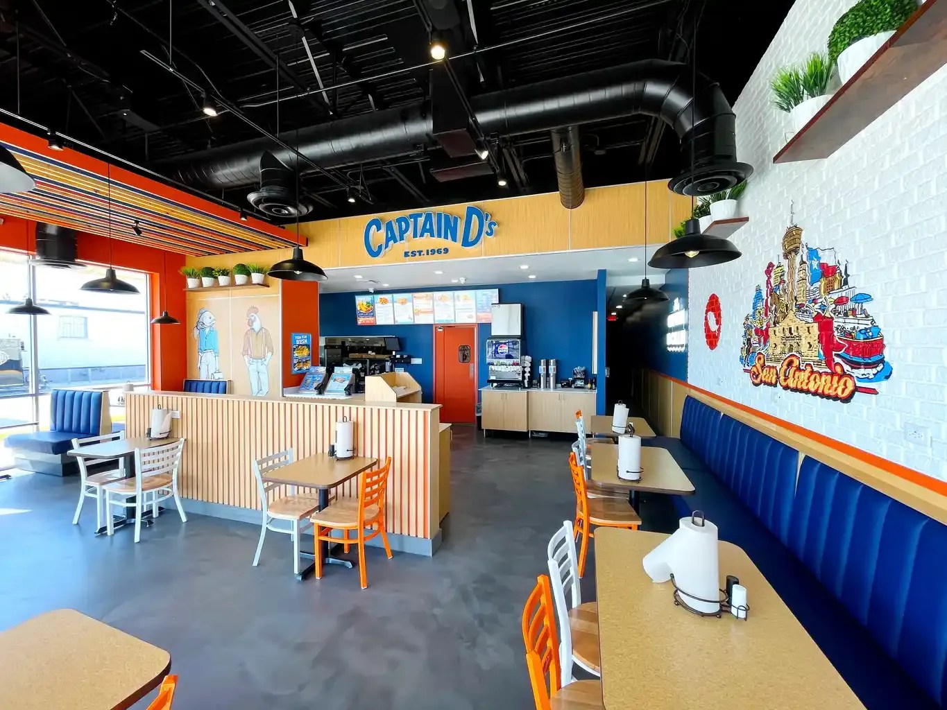 Captain D's Targets European Franchise Growth Captain-Ds-New-Design-inside-3