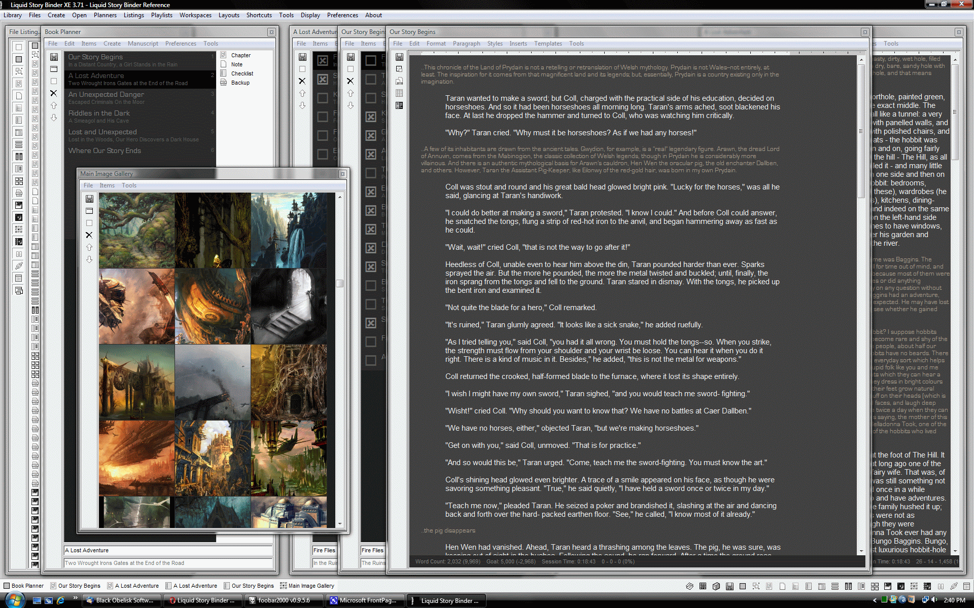 Liquid Story Binder screenshot