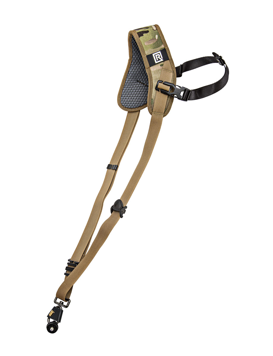 Our #1 Best Selling Camera Strap Since 2009 - Sport X Camera Sling Multi-Terrain Camo