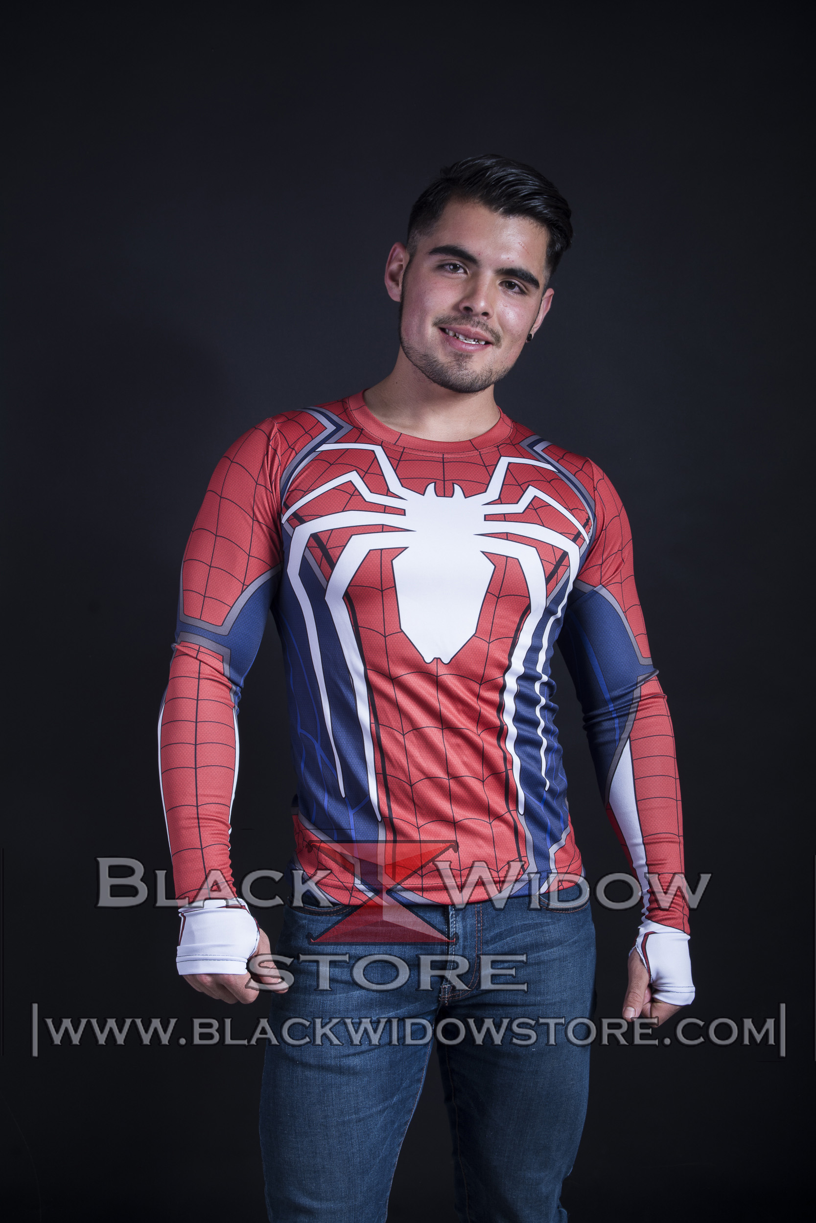 playera de spiderman