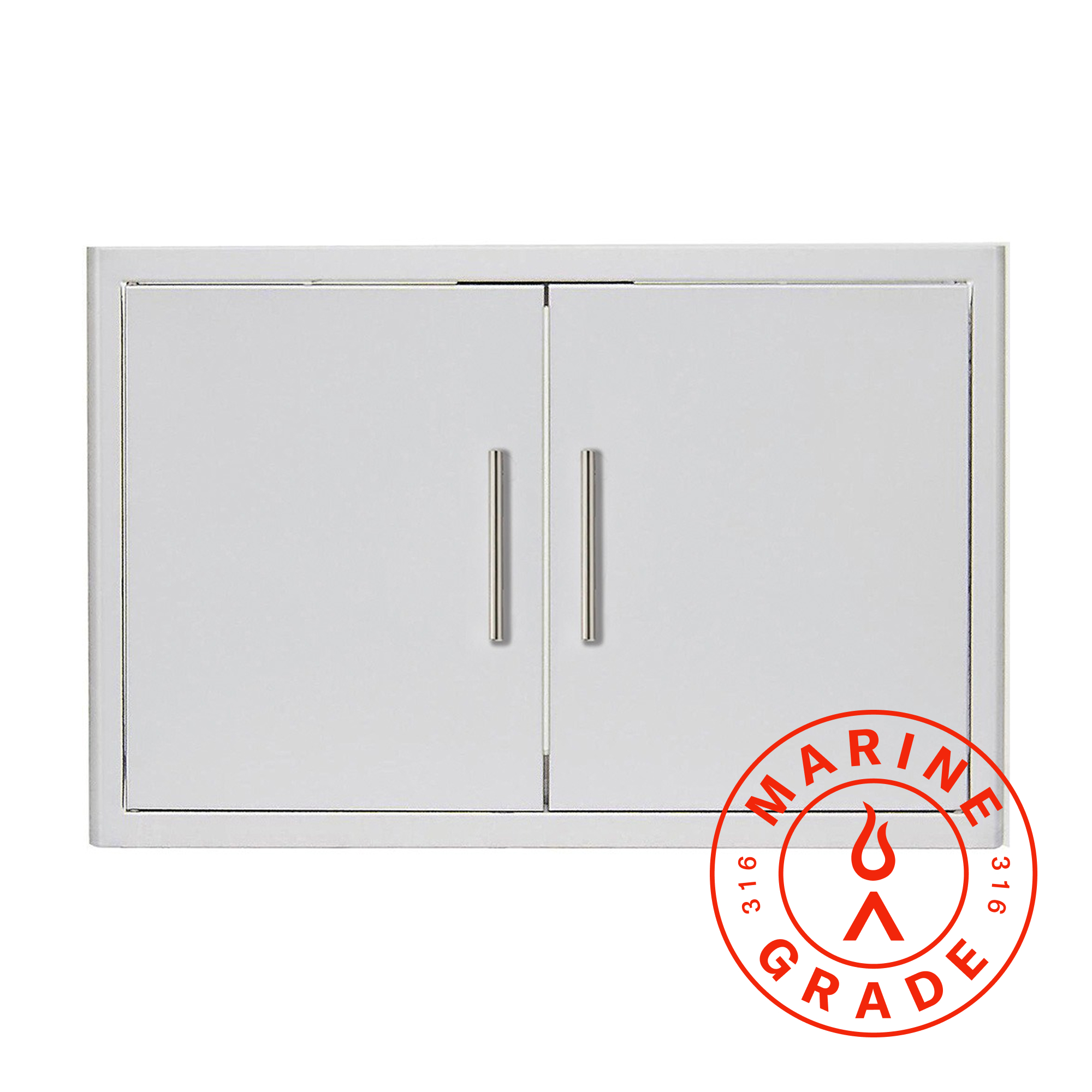 Blaze Marine Grade 32-Inch Double Access Door with Paper Towel