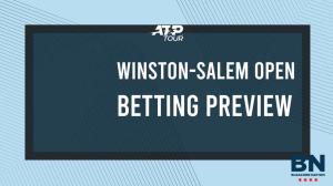2025 Winston-Salem Open Betting Odds for Men’s Singles