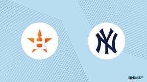 Astros vs. Yankees Probable Starting Pitchers – Aug. 9