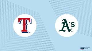 Rangers vs. Athletics Probable Starting Pitchers – Aug. 30