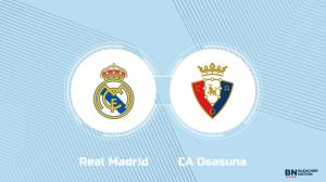 Where to Watch Real Madrid vs. CA Osasuna: TV Channel, Start Time and Live Stream