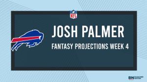 Josh Palmer Fantasy Week 4: Projections vs. Saints, Points and Stats, Start or Sit