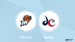 Phoenix Mercury vs. Washington Mystics: Start Time, Streaming Live, TV Channel, How to Watch